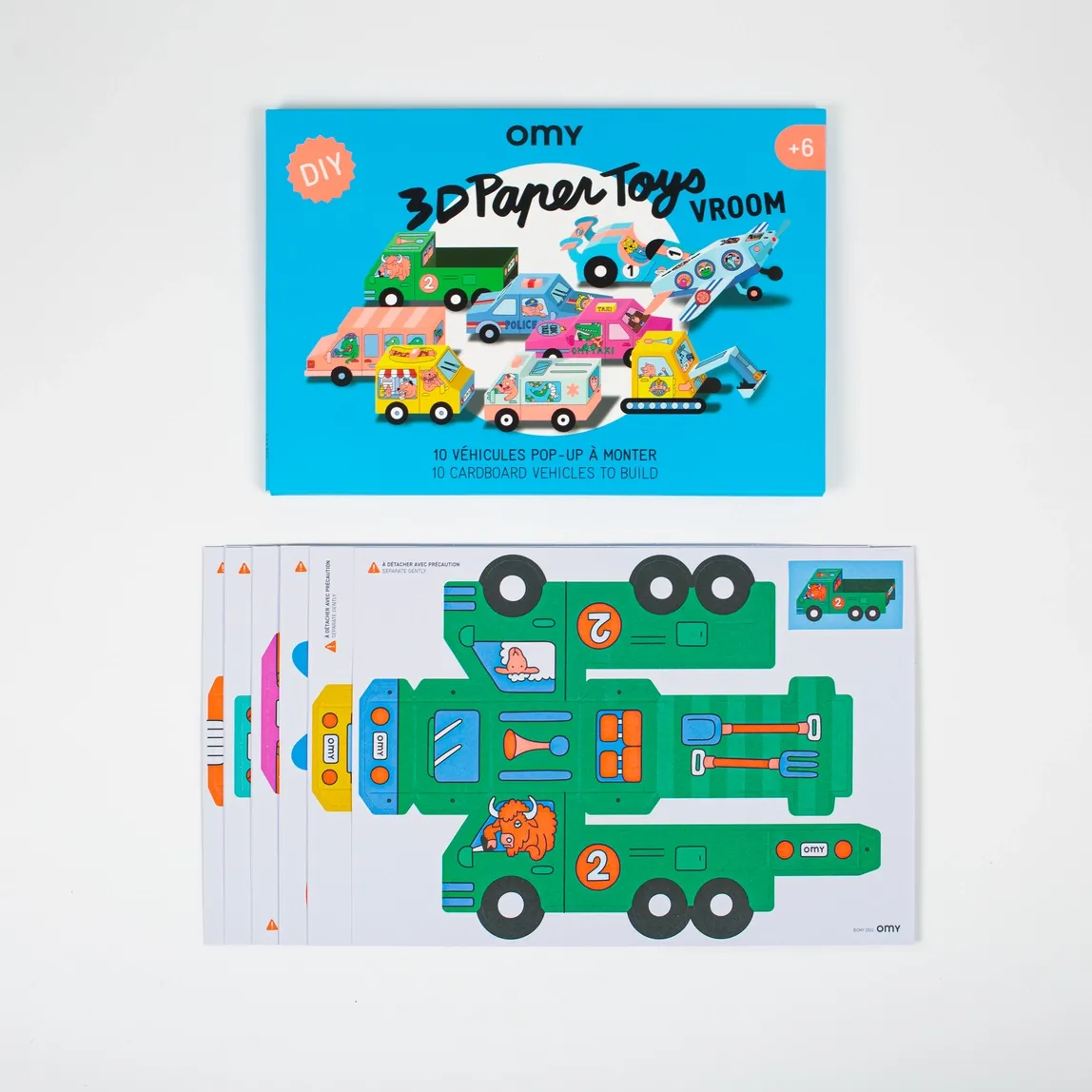 3D Paper Toys - Vehicules
