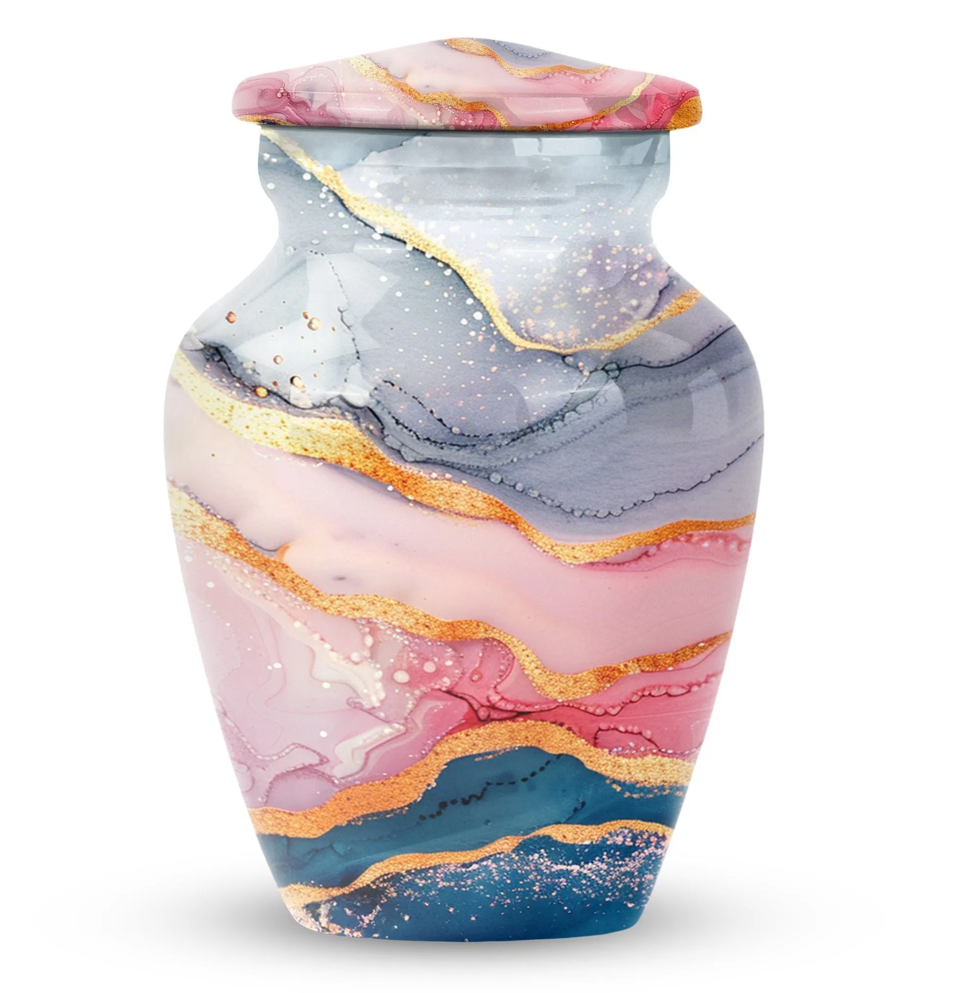 Abstract Urn Empyrean Elegance:  Large Cremation Memorials