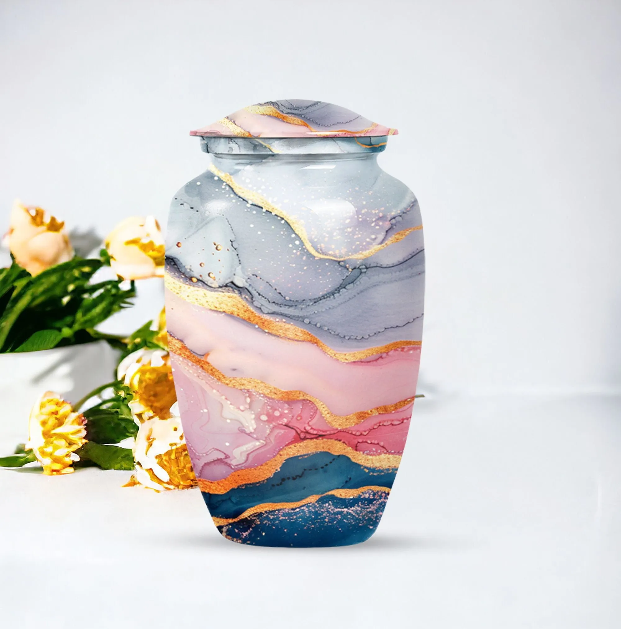 Abstract Urn Empyrean Elegance:  Large Cremation Memorials