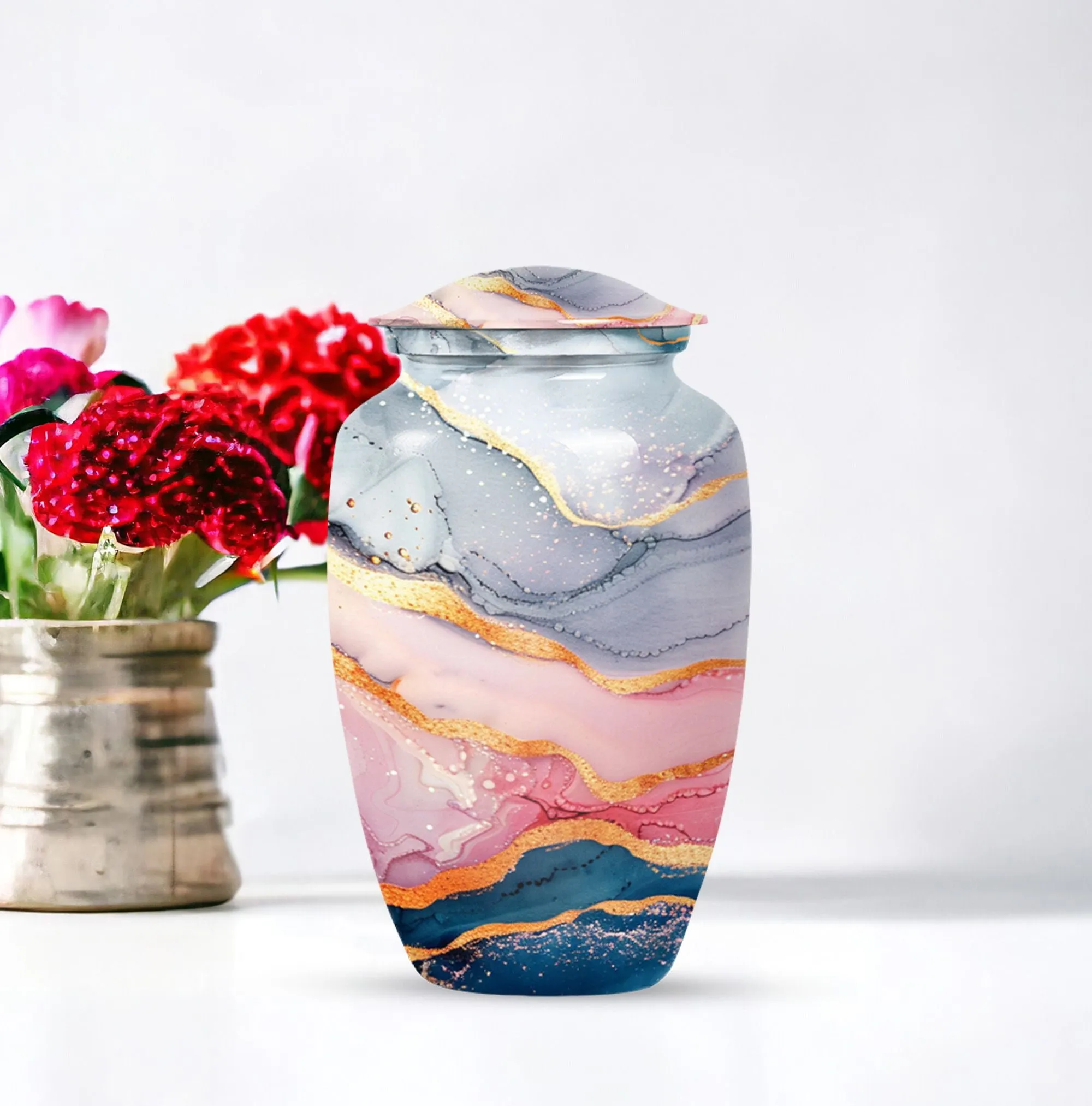 Abstract Urn Empyrean Elegance:  Large Cremation Memorials