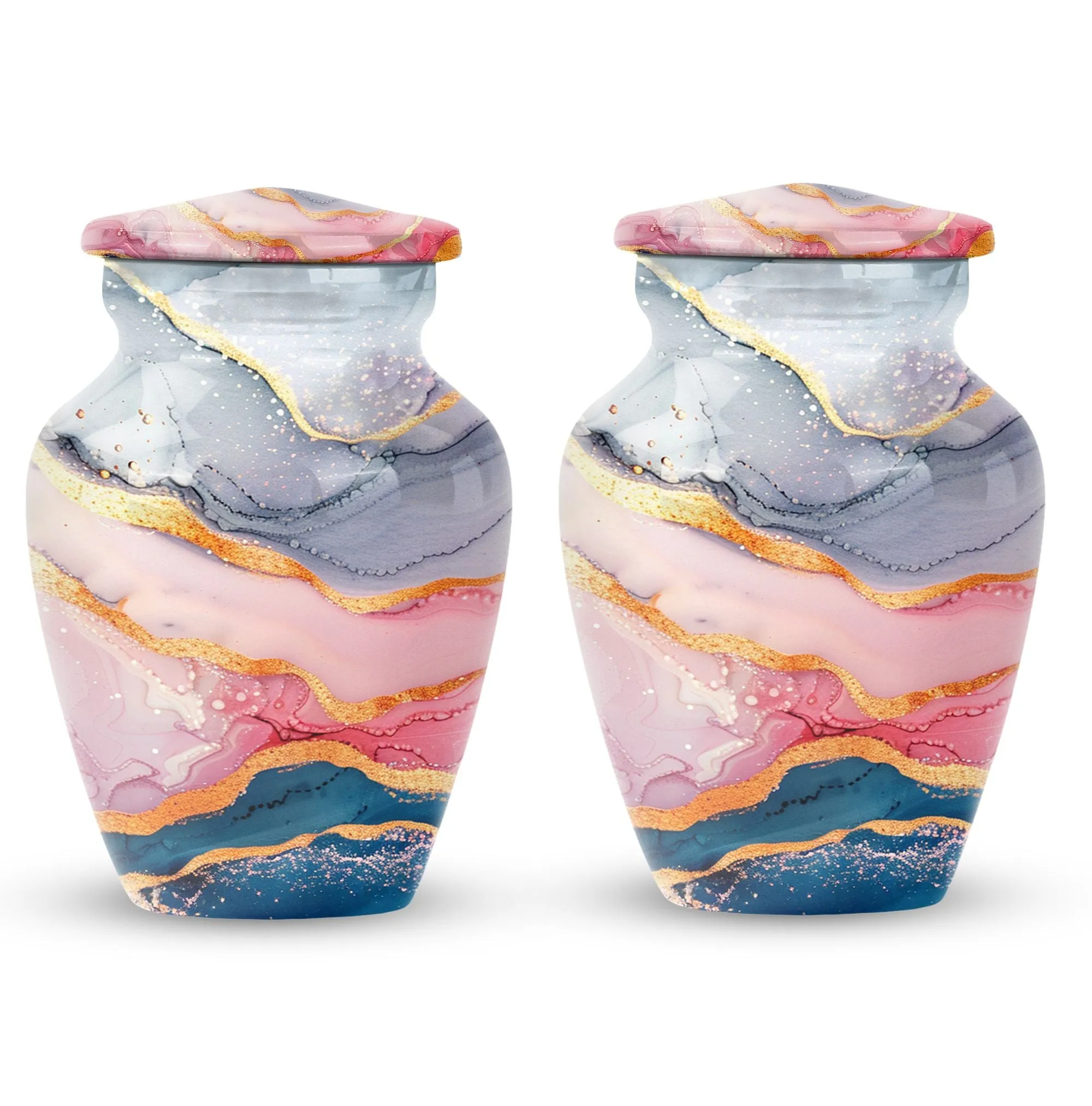 Abstract Urn Empyrean Elegance:  Large Cremation Memorials