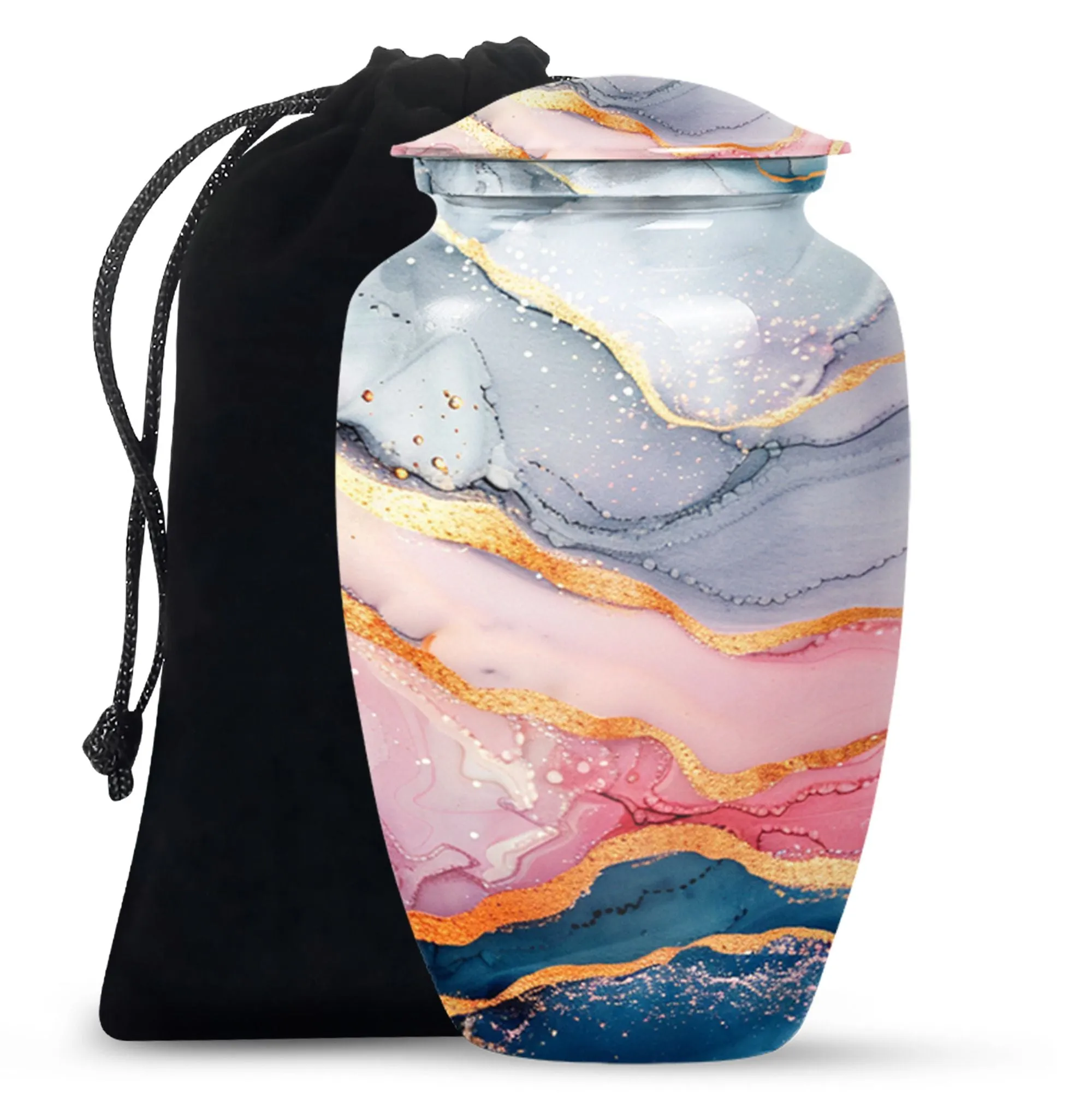 Abstract Urn Empyrean Elegance:  Large Cremation Memorials