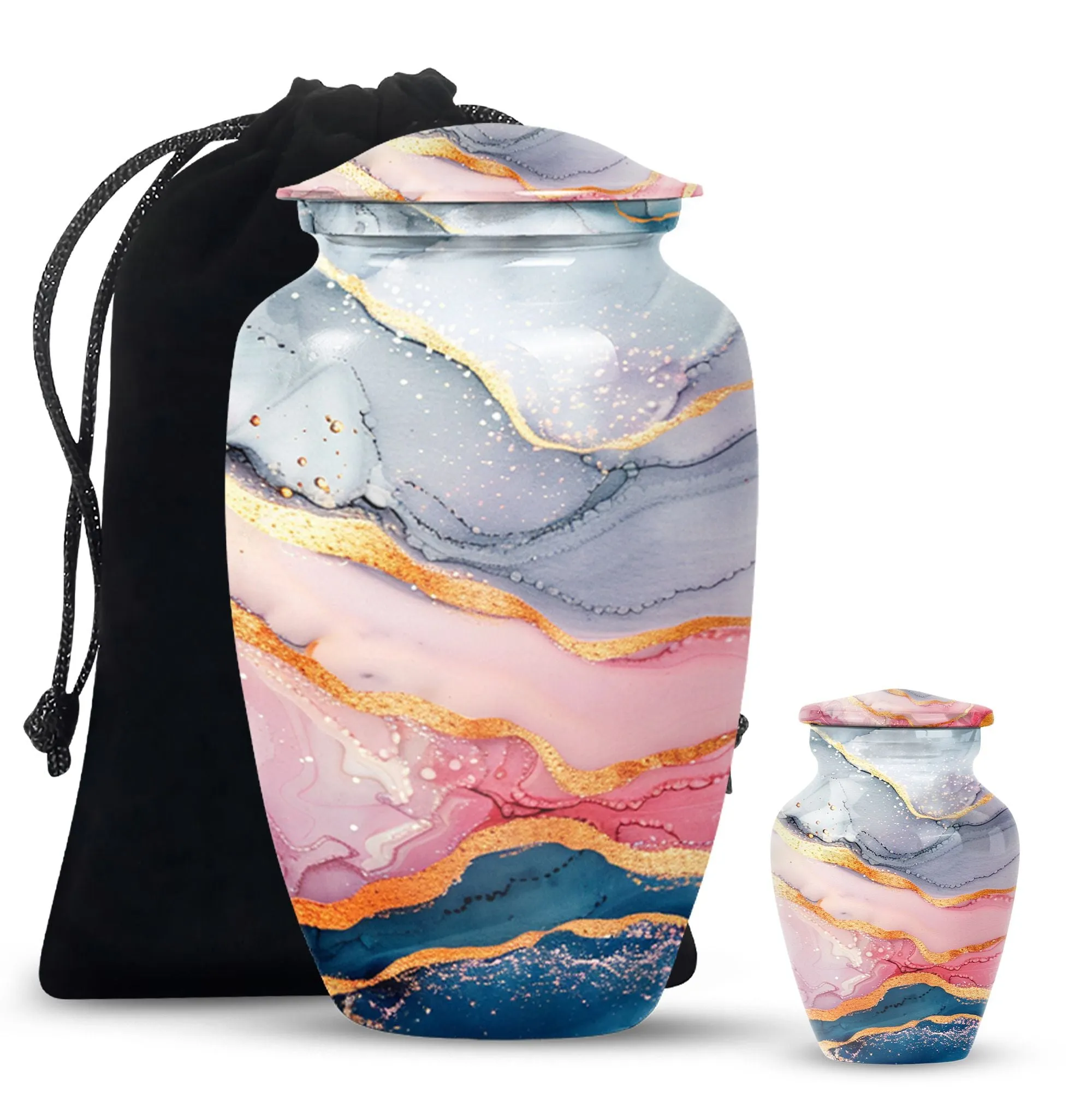 Abstract Urn Empyrean Elegance:  Large Cremation Memorials