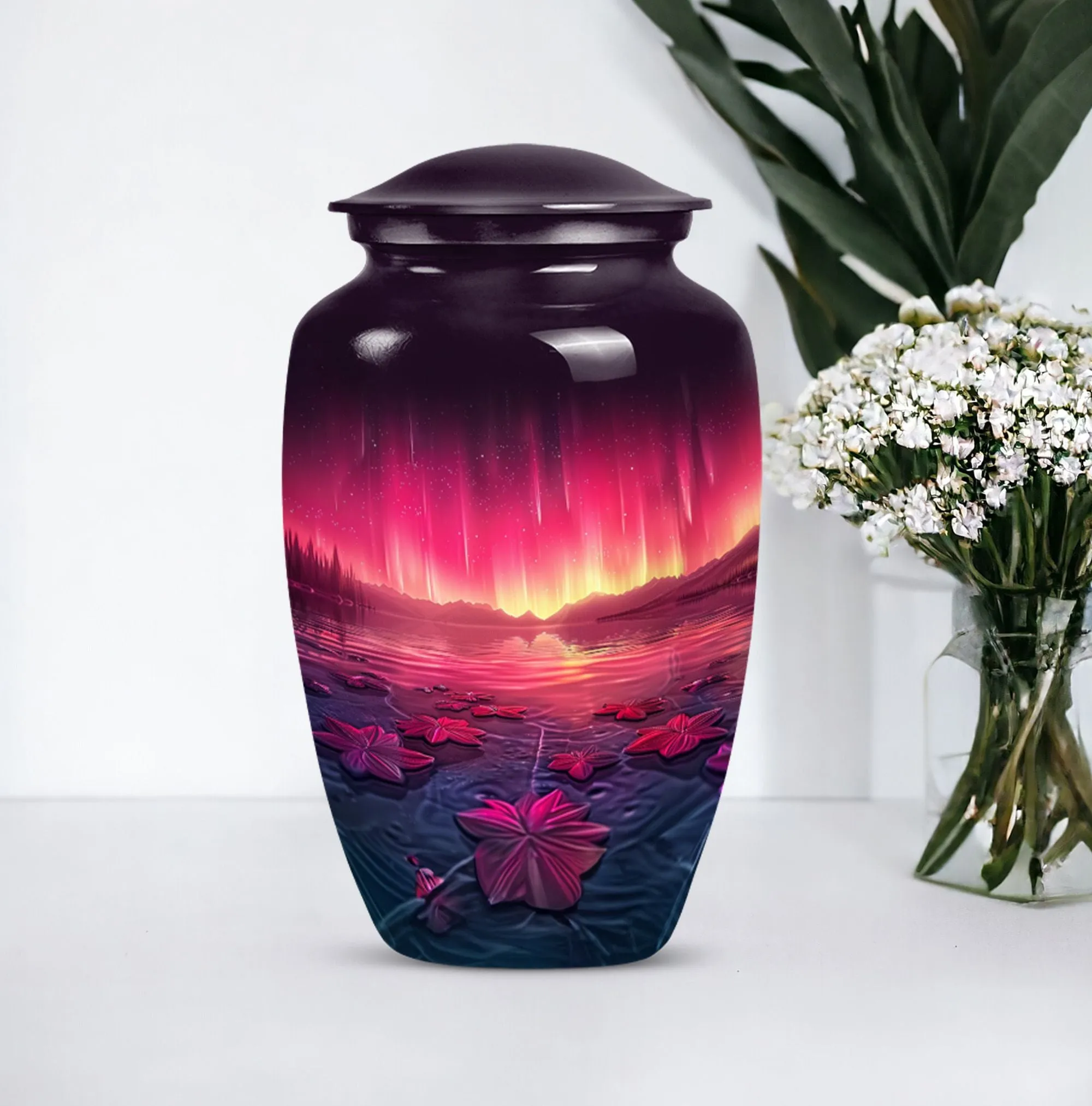 AURORA Borealis Urn - Memorable Sanctuary for Appreciated Ones