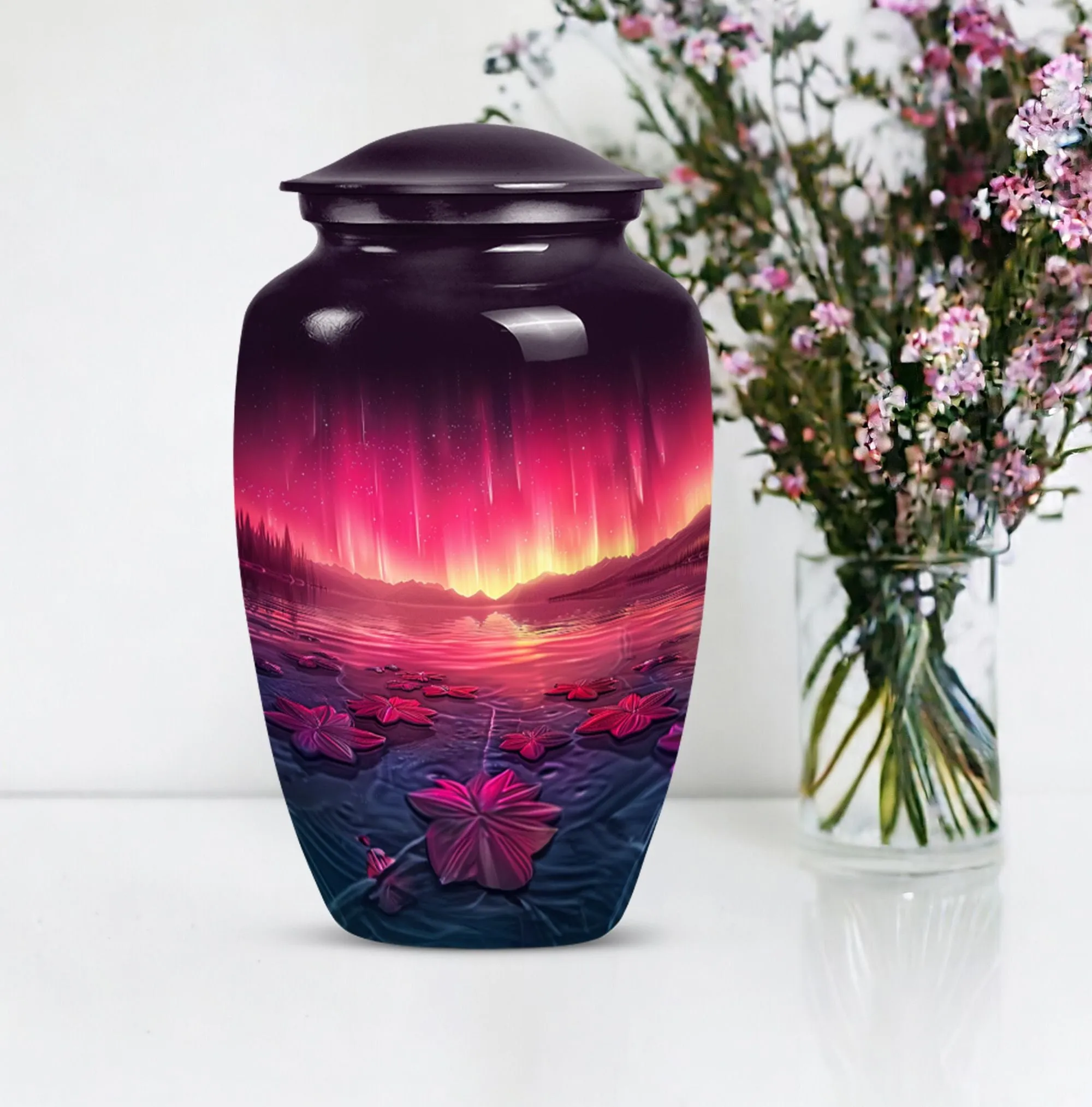 AURORA Borealis Urn - Memorable Sanctuary for Appreciated Ones
