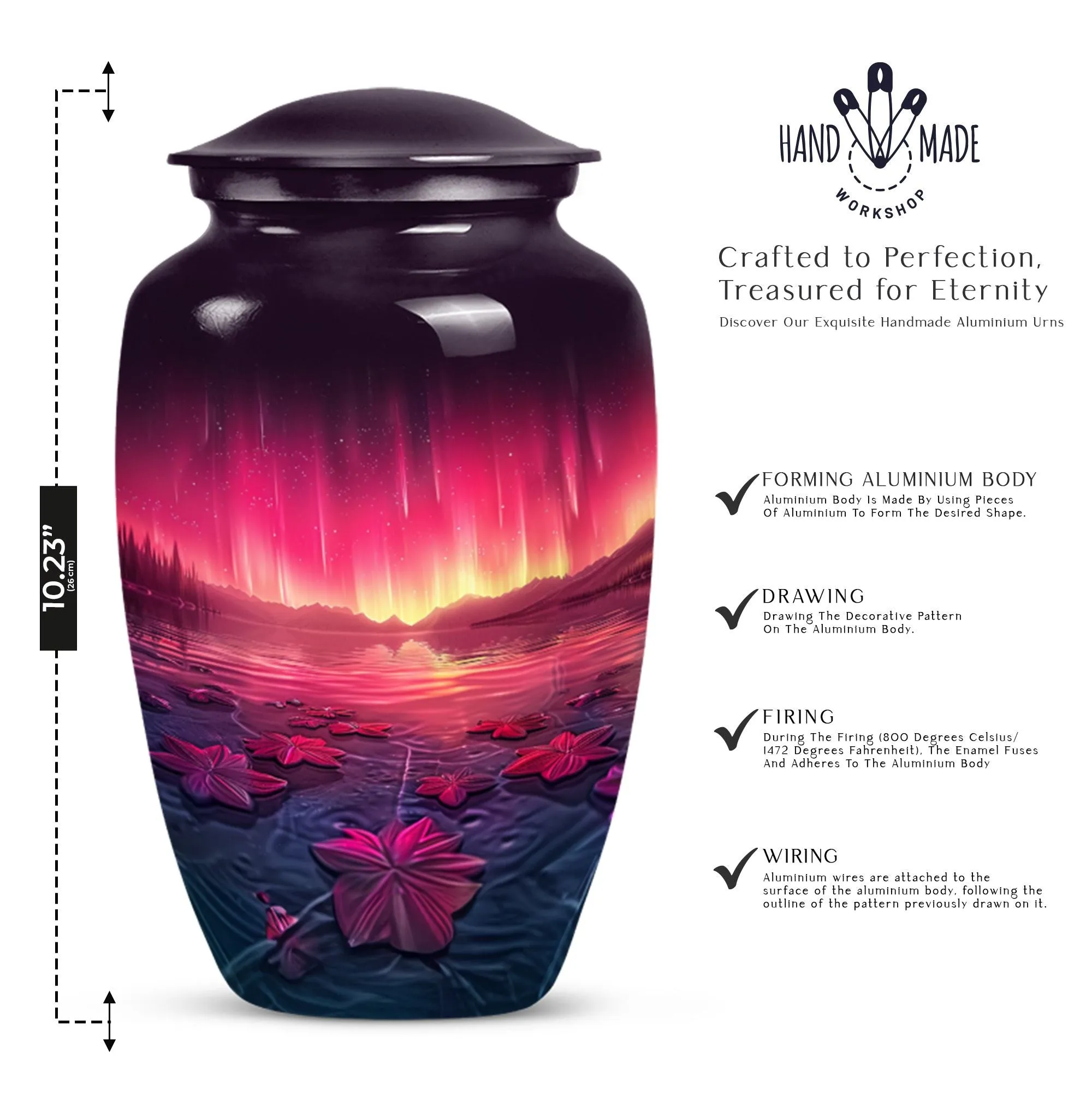 AURORA Borealis Urn - Memorable Sanctuary for Appreciated Ones