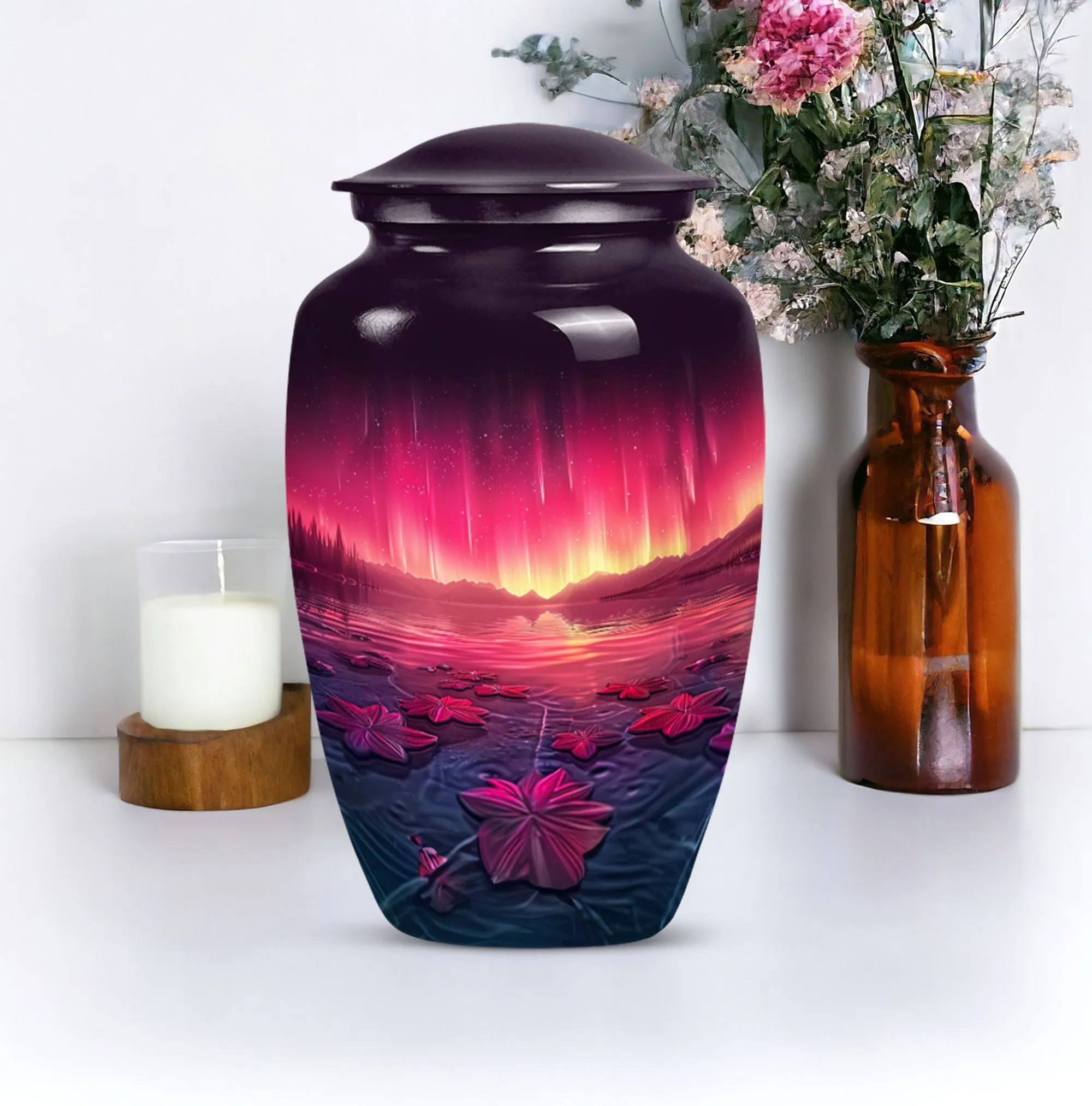 AURORA Borealis Urn - Memorable Sanctuary for Appreciated Ones
