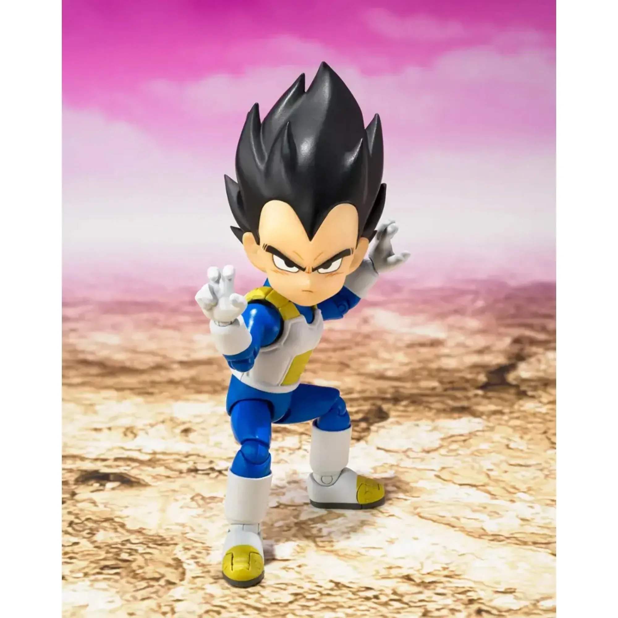 Bandai BAS66639 S.H.Figuarts Dragon Ball Daima Vegeta Mini Action Figure 2.8"