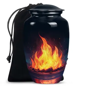 Bornfire Urn: Elegant Memorial Adult Cremation Companion Urn