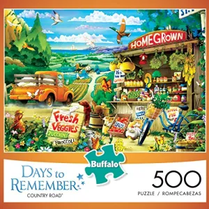 Buffalo Games 3697 Days to Remember - Country Road - 500 Piece Jigsaw Puzzle