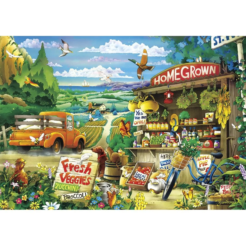Buffalo Games 3697 Days to Remember - Country Road - 500 Piece Jigsaw Puzzle
