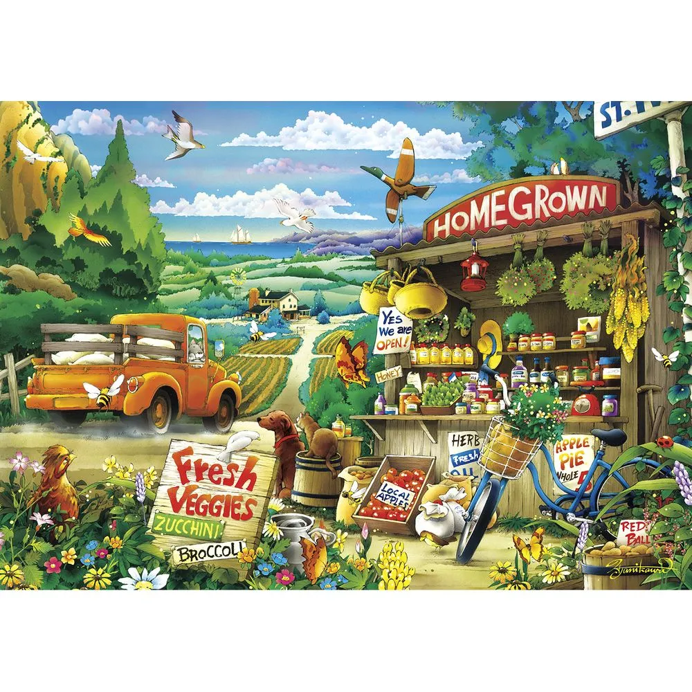 Buffalo Games 3697 Days to Remember - Country Road - 500 Piece Jigsaw Puzzle