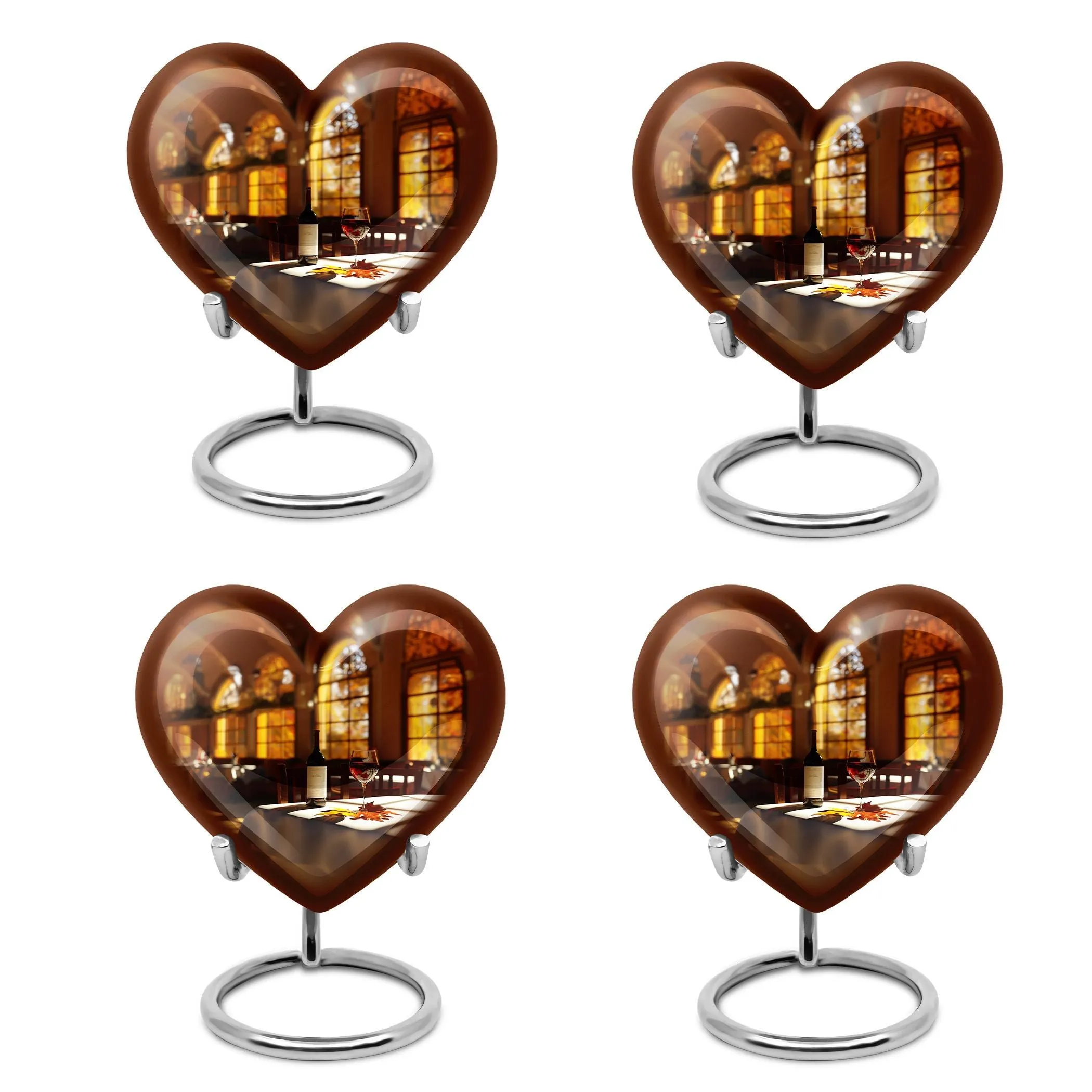 Cherished Farewell - Wine Cremation Urn for Enduring Memories