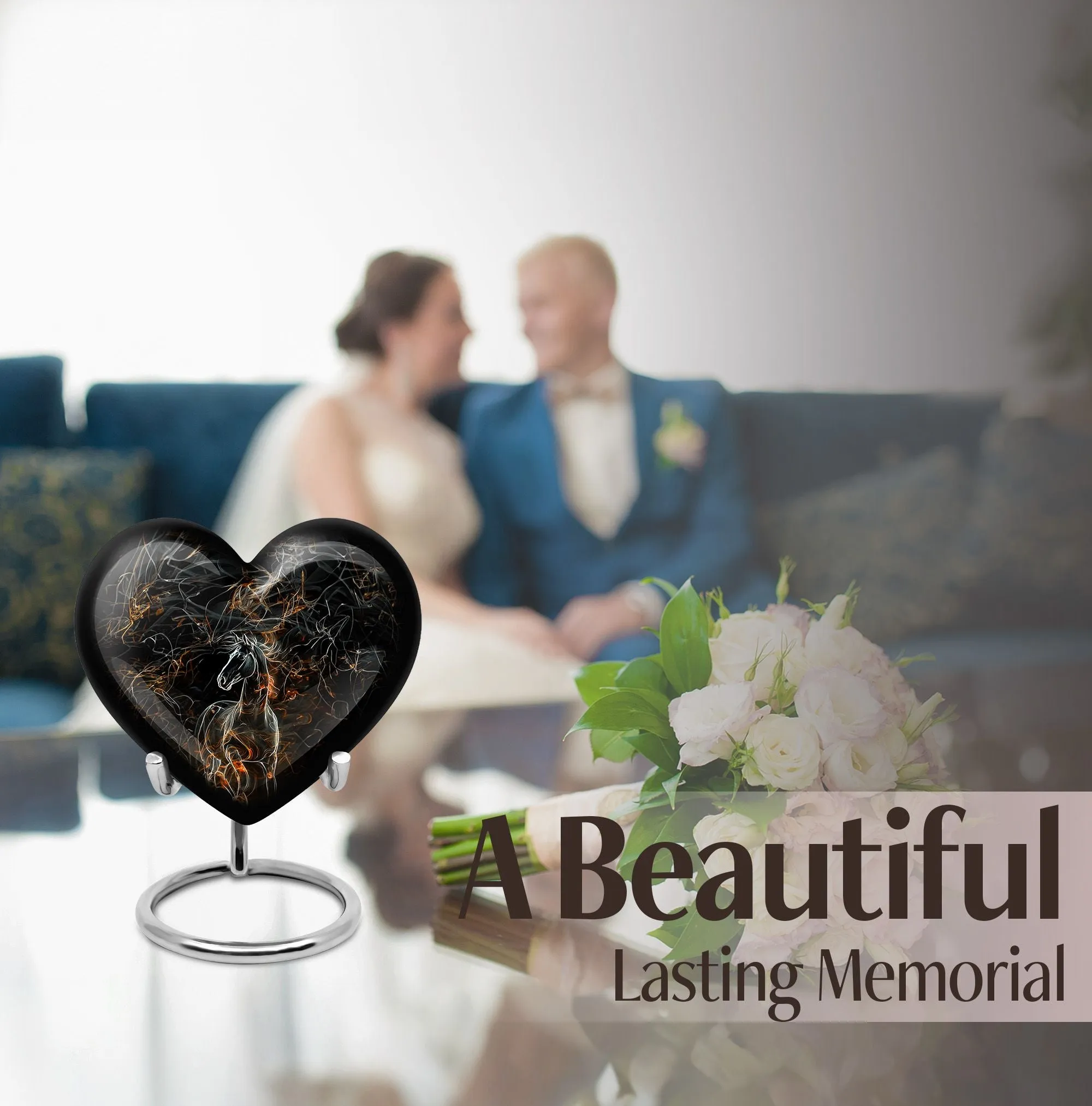 Cherished Legacy Horse Urn: A Beautiful Memorial for Loved Ones