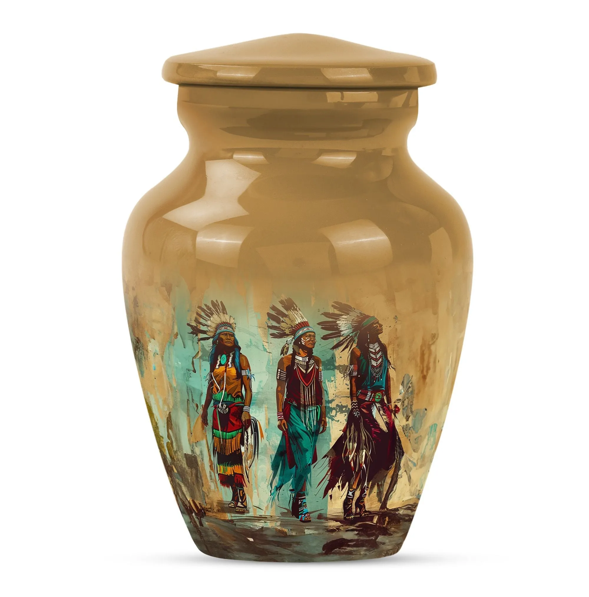 Classic Native American Medium-Size Burial Urn