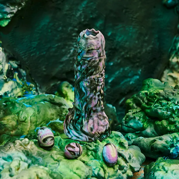 Creature Cocks Dragon Spawn Ovipositor Dildo with Eggs