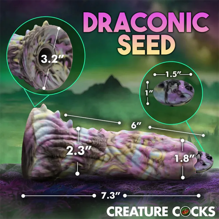 Creature Cocks Dragon Spawn Ovipositor Dildo with Eggs