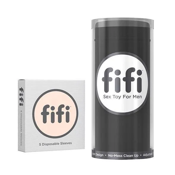 Fifi - Masturbator with 5 Sleeves (Black)