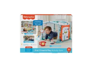 Fisher-Price 3-in-1 Crawl & Play Activity Gym Cottage Theme