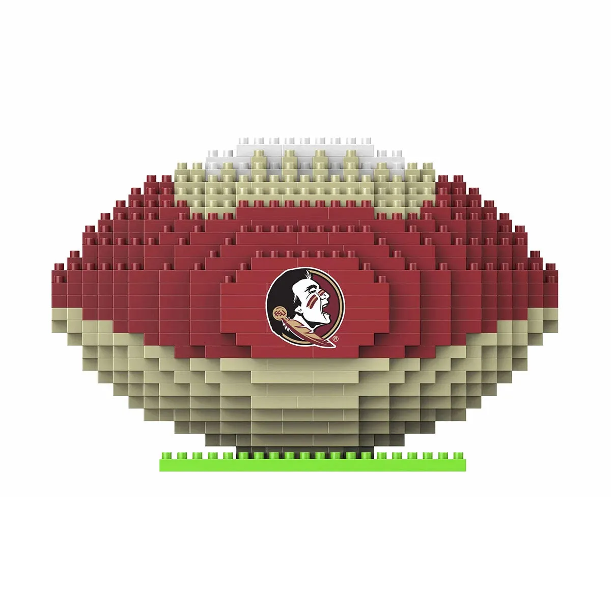 Forever Collectibles Seminole Logo 3D Brxlz Football
