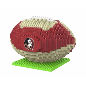 Forever Collectibles Seminole Logo 3D Brxlz Football