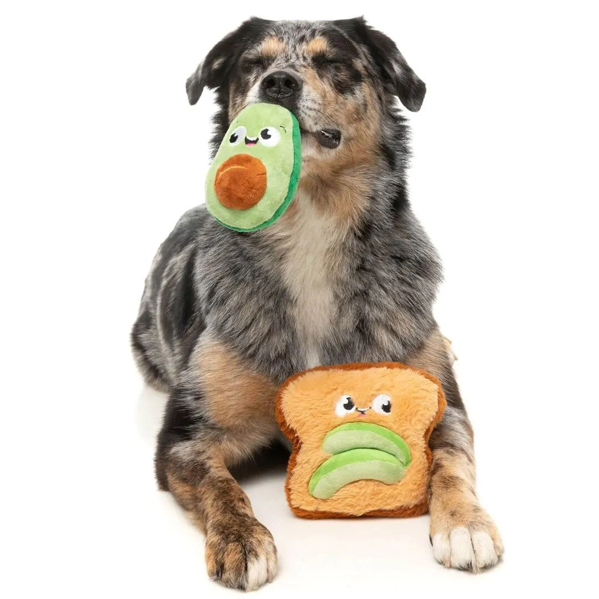 Fuzzyard Avocado & Toast Multi Dog Toys