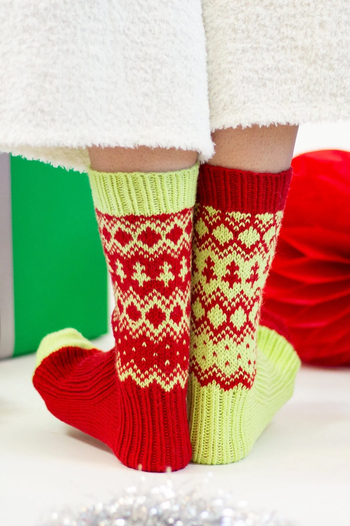 Holiday Elf Socks