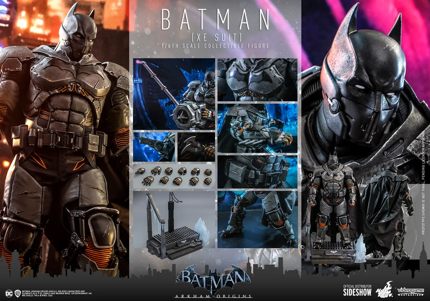 Hot Toys Video Game Masterpiece 1/6 Scale Figure - Batman: Arkham Origins - Batman (XE Suit)