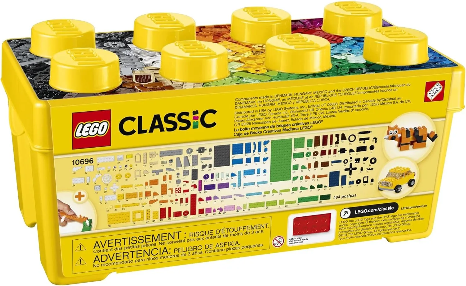 Lego 10696 - Classic Medium Creative Brick Box
