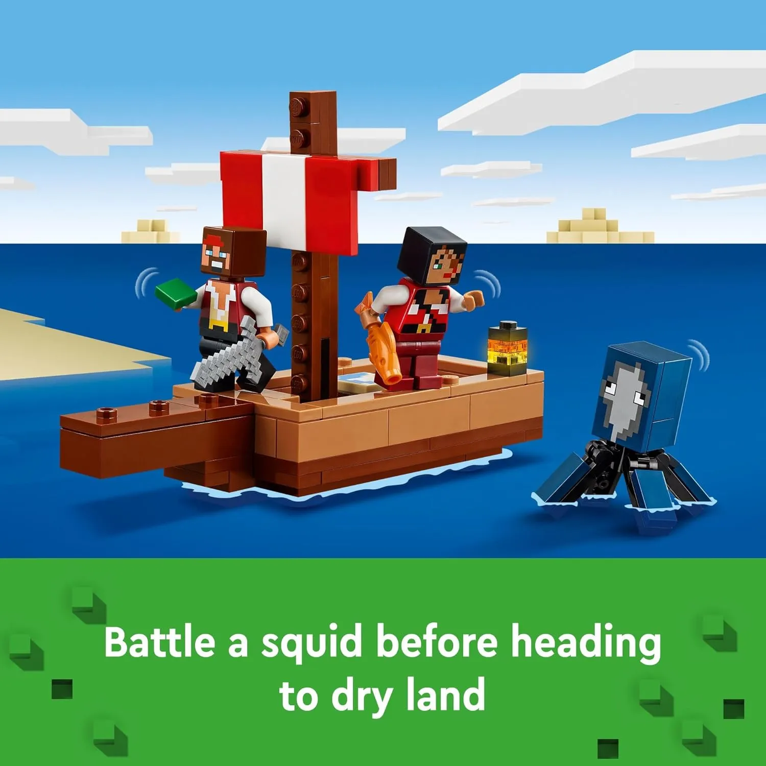 Lego 21259 - Minecraft The Pirate Ship Voyage