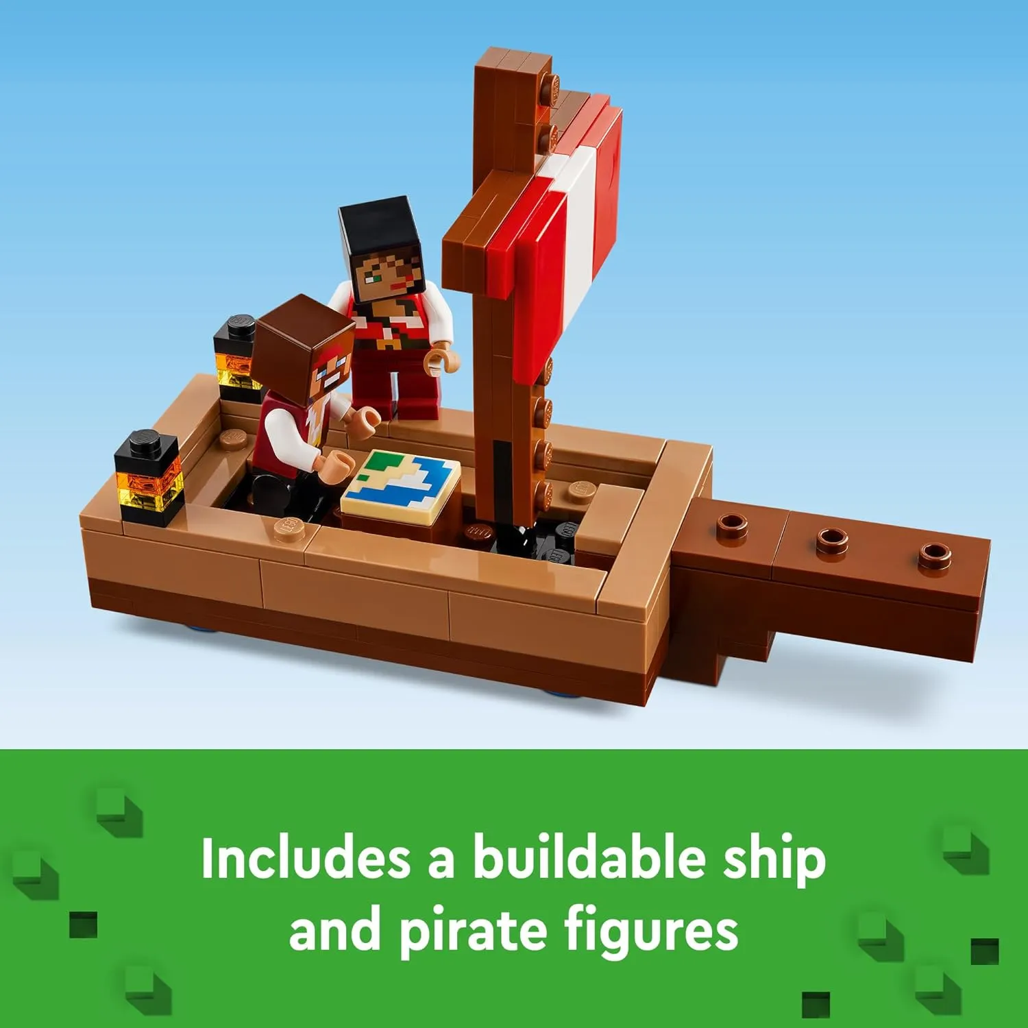 Lego 21259 - Minecraft The Pirate Ship Voyage