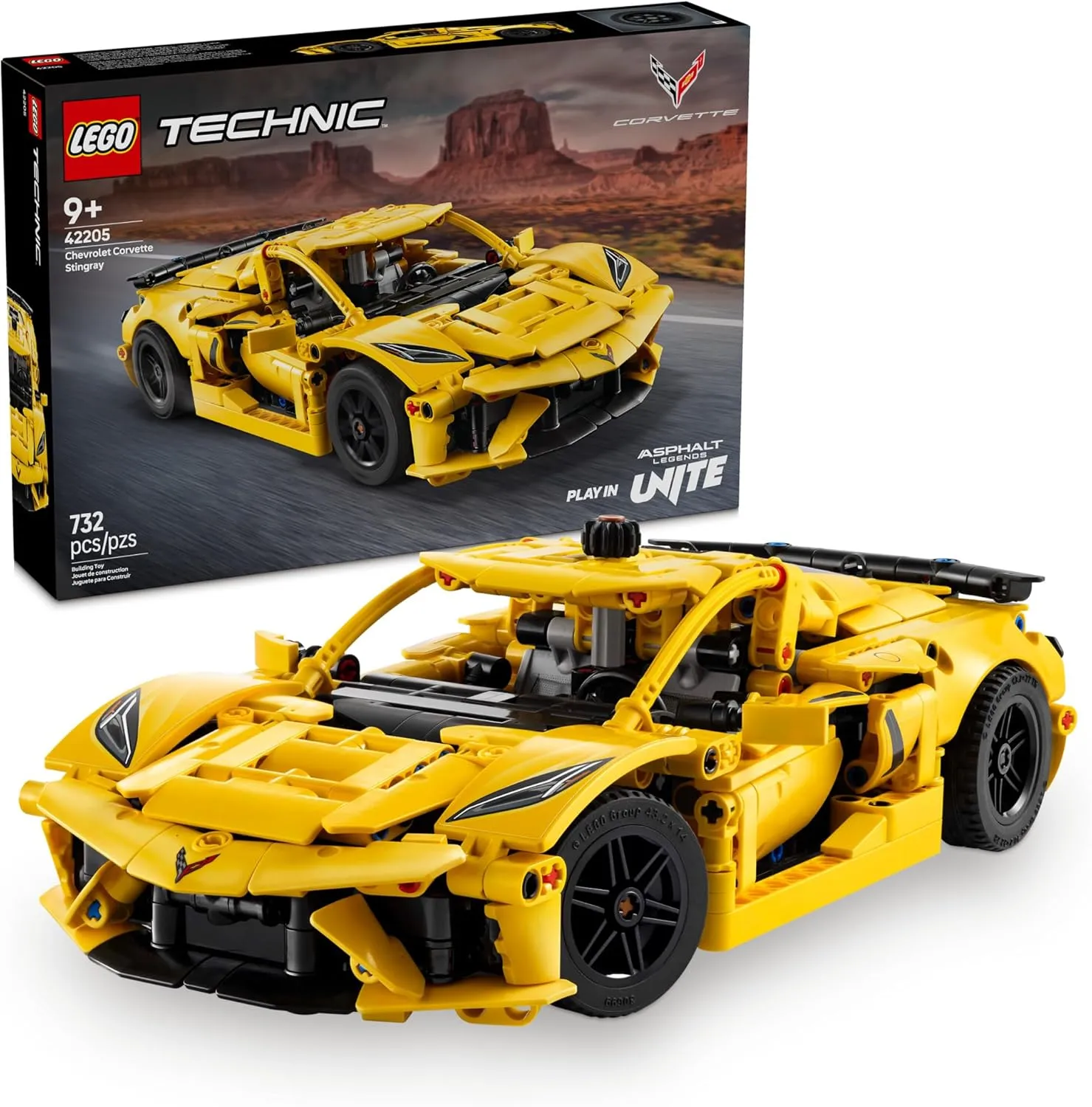 Lego 42205 - Technic Chevrolet Corvette Stingray