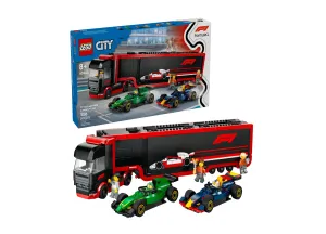 LEGO City F1 Racing Transport Truck and Car Set 60445 - 1086 Pieces