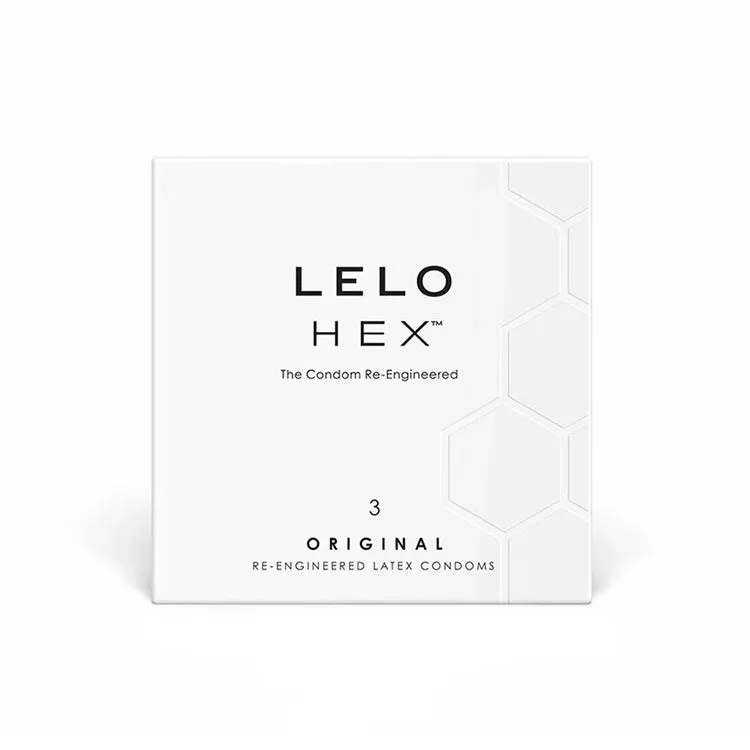 LELO HEX Condoms - 3pk