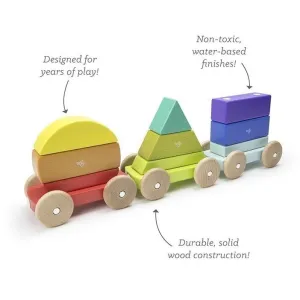 Magnetic Shape Train - Rainbow