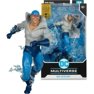 McFarlane Toys 17233 DC Multiverse The Flash 7 Inch Action Figure Max Mercury Gold Label
