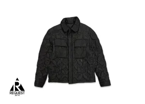 Monogram Padded Light Blouson Jacket Black
