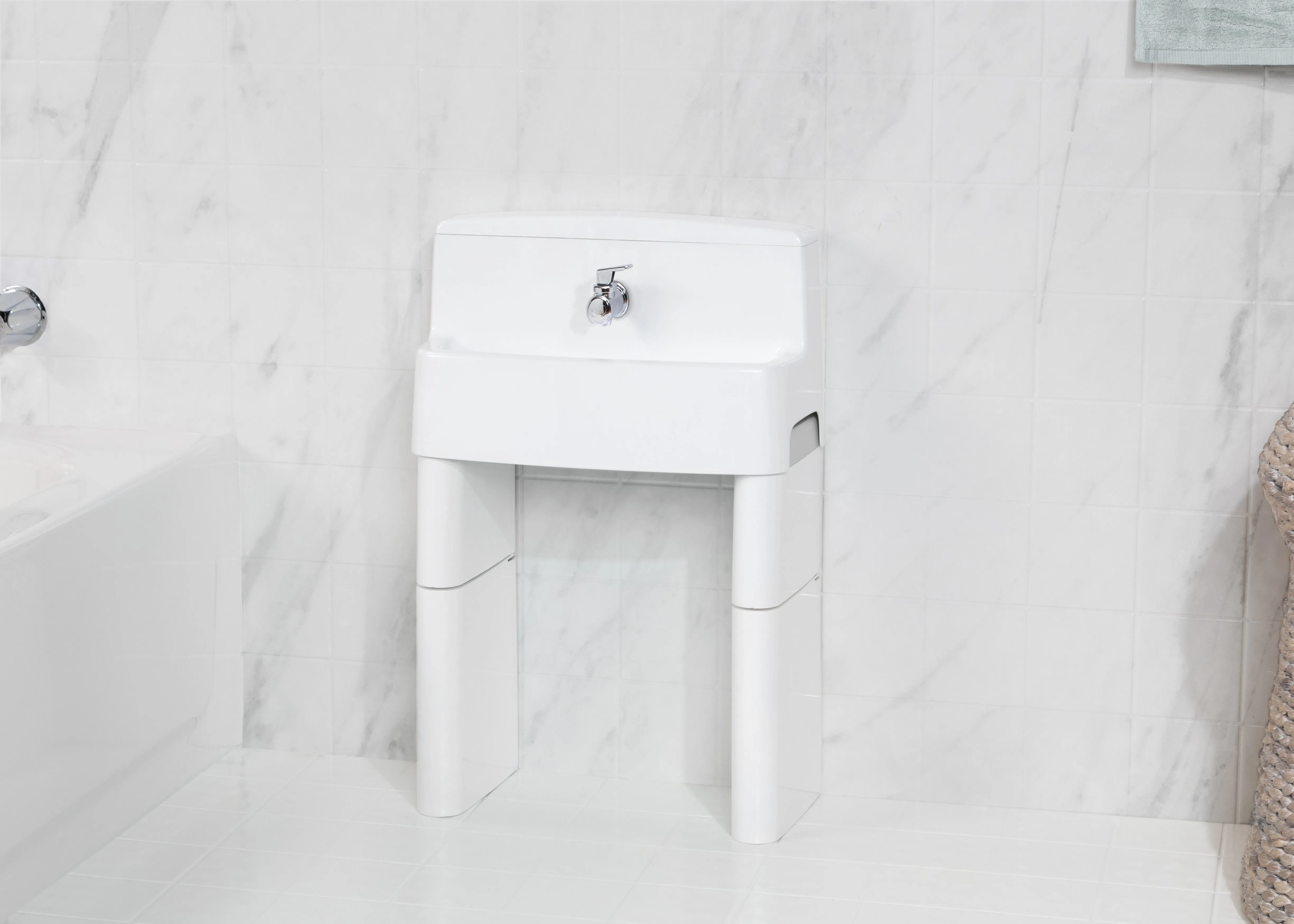 MySize 3-in-1 Convertible Sink, Step Stool and Bath Toy for Kids