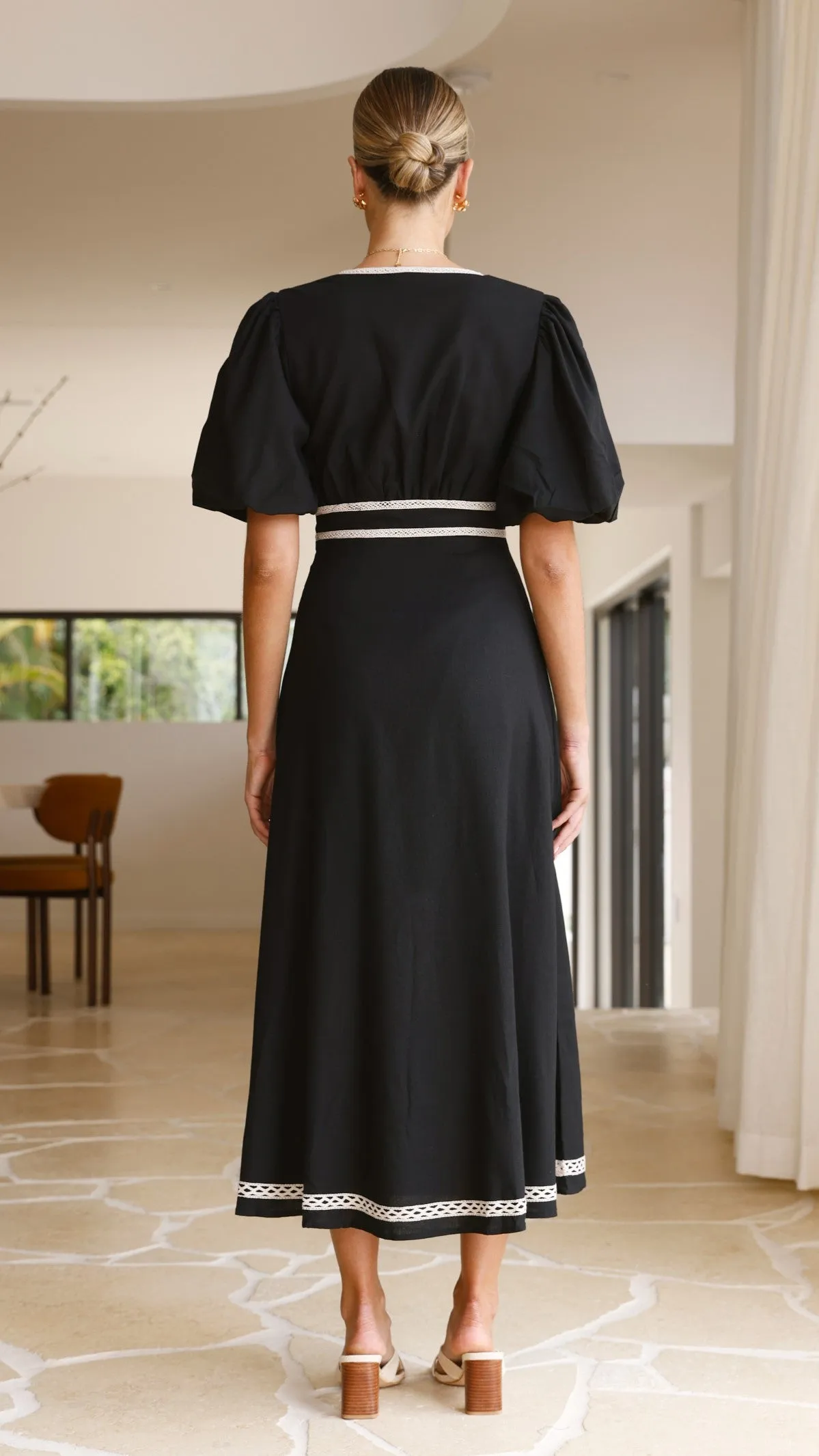 Nakisha Maxi Dress - Black