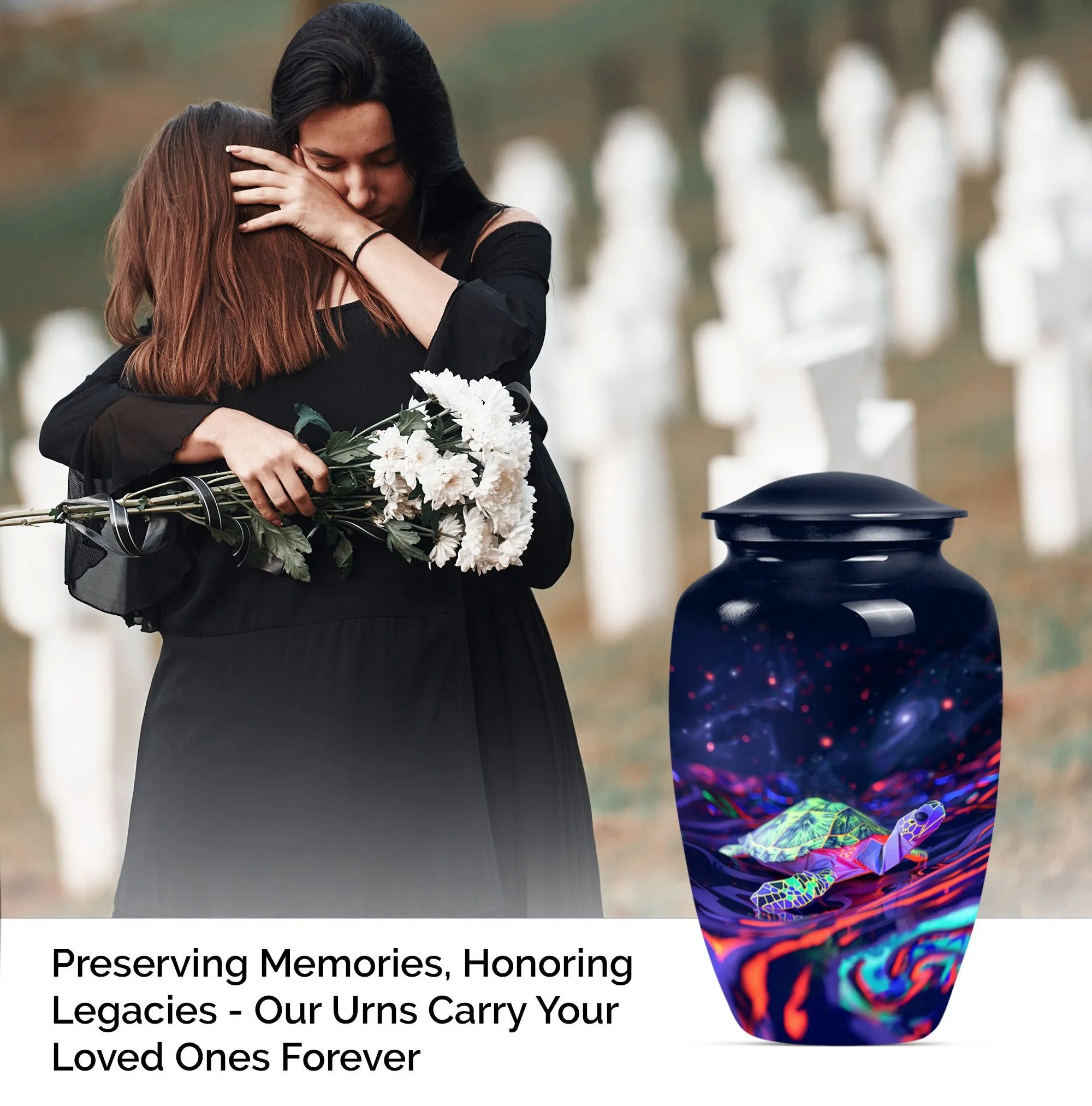 Respectful Rest Turtle Urn: Lasting Memorial for Loved Ones