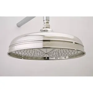 Rohl 1047/8PN Bordano 1.8 GPM Single Function Rain Shower Head - Nickel