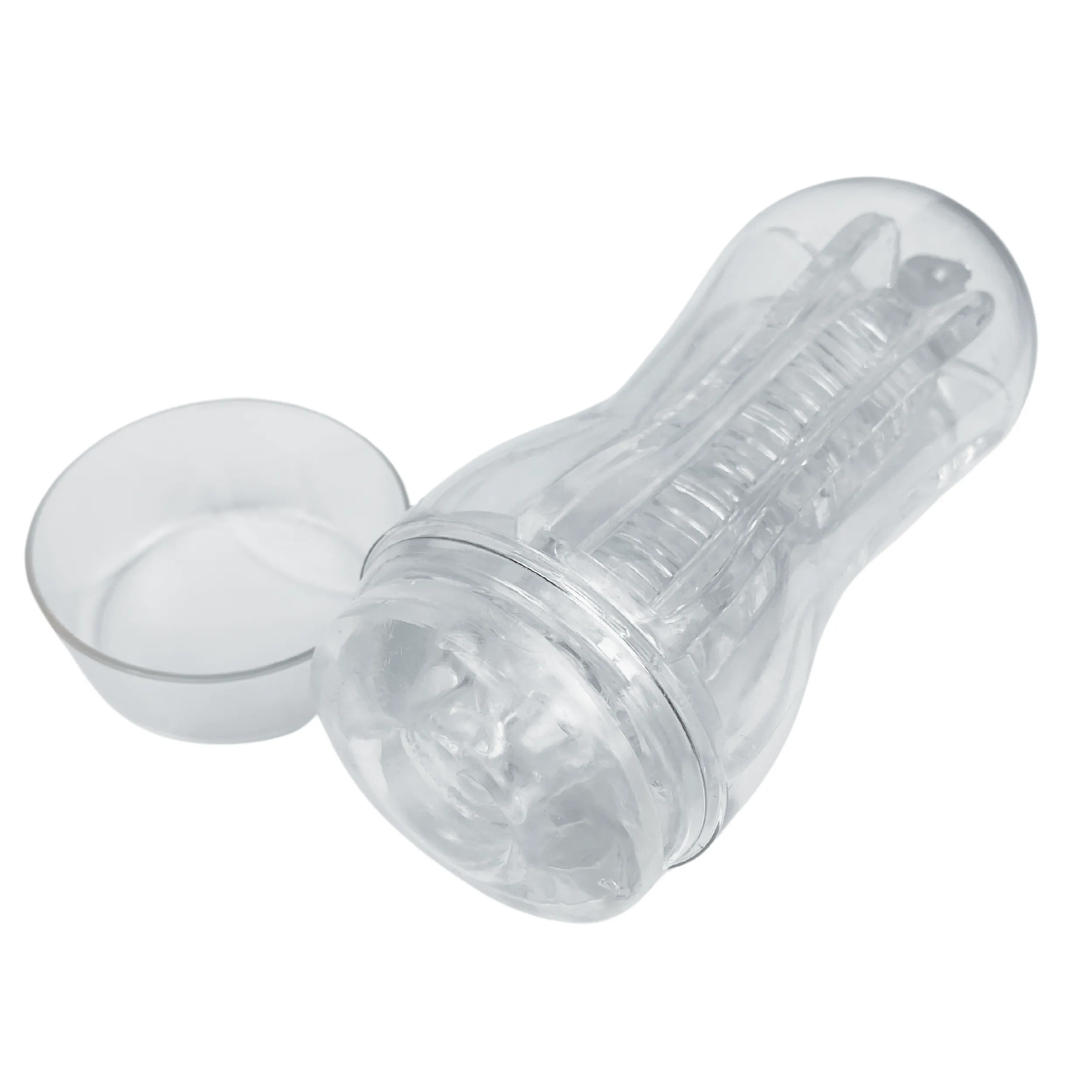 See Through Me - Clear Sucking Masturbator with Pleasure Nubs