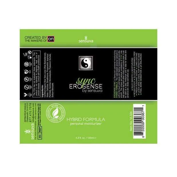 Sensuva - Erosense Sync Water Hybrid Lubricant