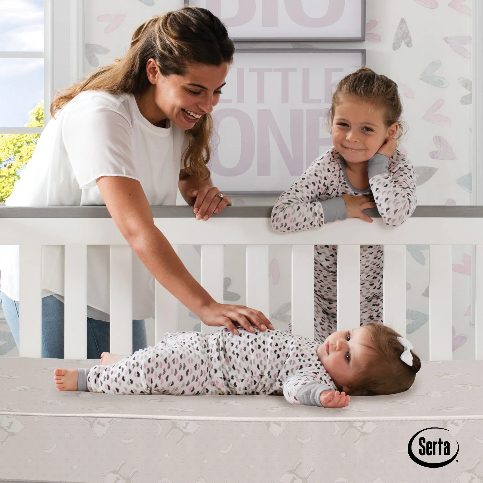 Serta SleepTrue 4-Inch Mini Crib Mattress