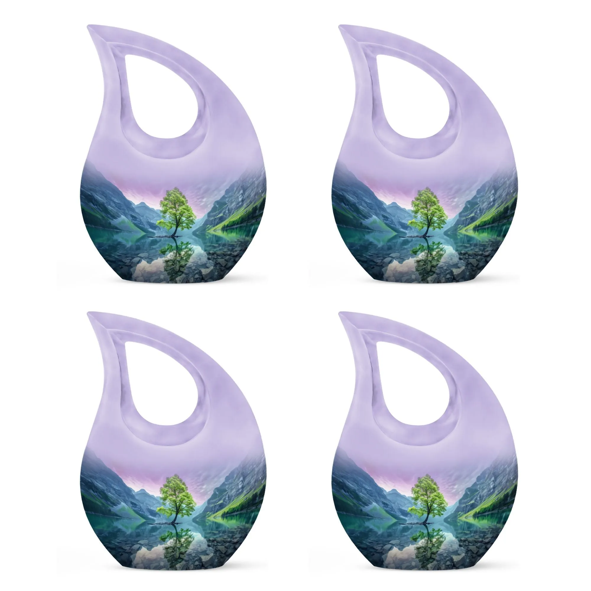 Stellar Aurora Borealis Memorial Urn - A Timeless Remembrance