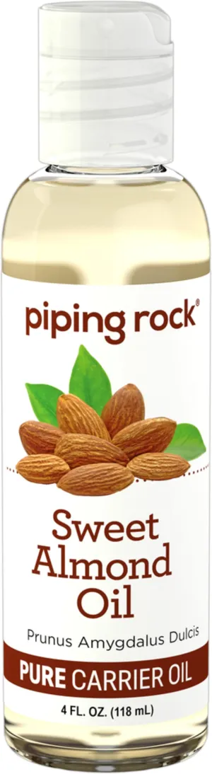 Sweet Almond Oil, 4 fl oz (118 mL) Bottle