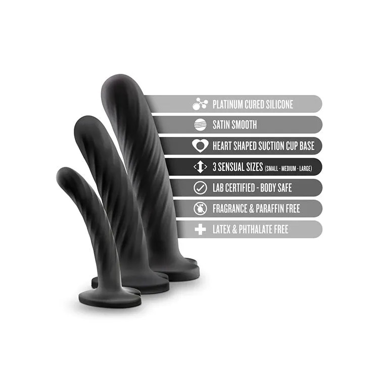 Temptasia Twist 3pc Dildo Kit