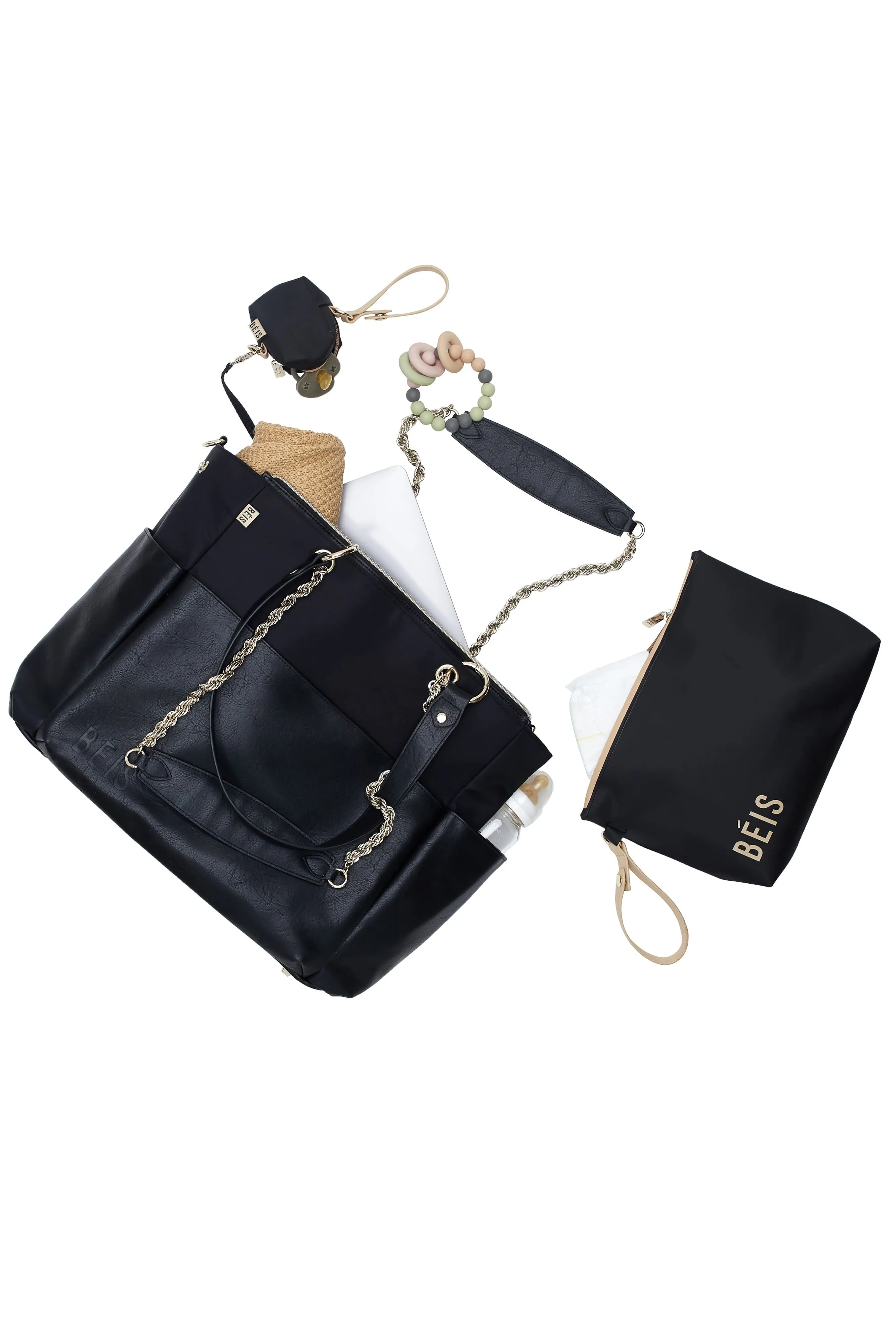 The Diaper Bag in Black