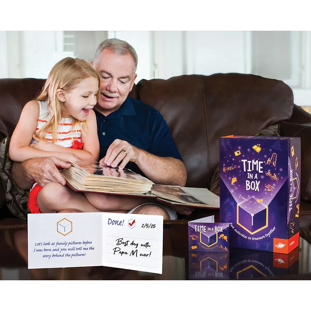 Time in a Box | 96 Memory-Making Activity Cards & Keepsake Storage