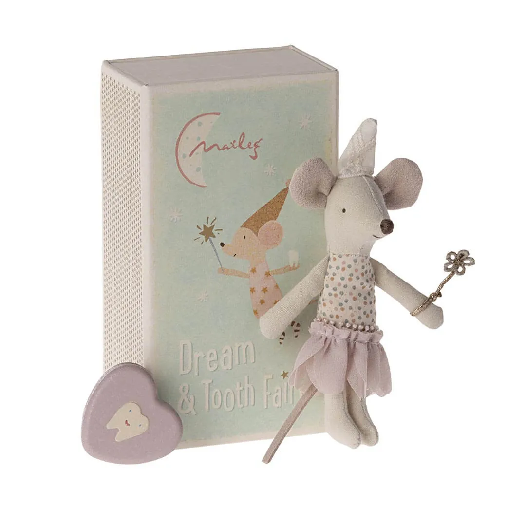 Tooth Fairy Mouse - Little Sister in Matchbox
